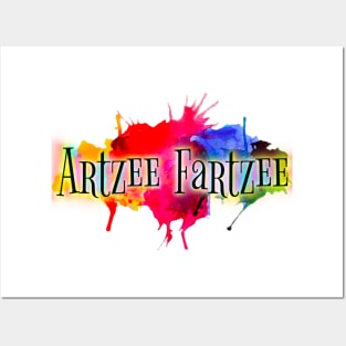 Artzee Fartzee Logo Posters and Art